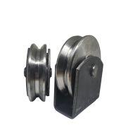 Gate Wheel 310–100 Dia – Heavy Duty Swivel Gate Support Wheel for Sliding and Swing Gates, Adjustable Height for Smooth Movement on Rough Ground